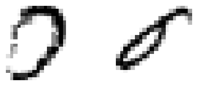Misclassified test digits that were actually 0