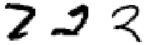 Misclassified training digits that were actually 2